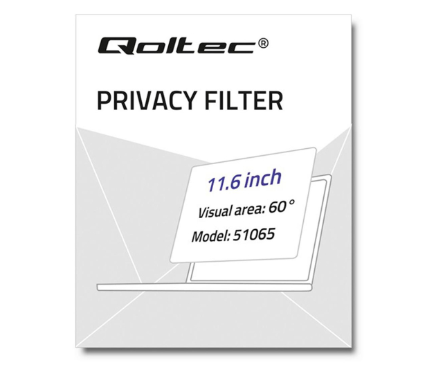Qoltec Filtr prywatyzujący do MacBook Air 11.6" - 1243546 - zdjęcie 3